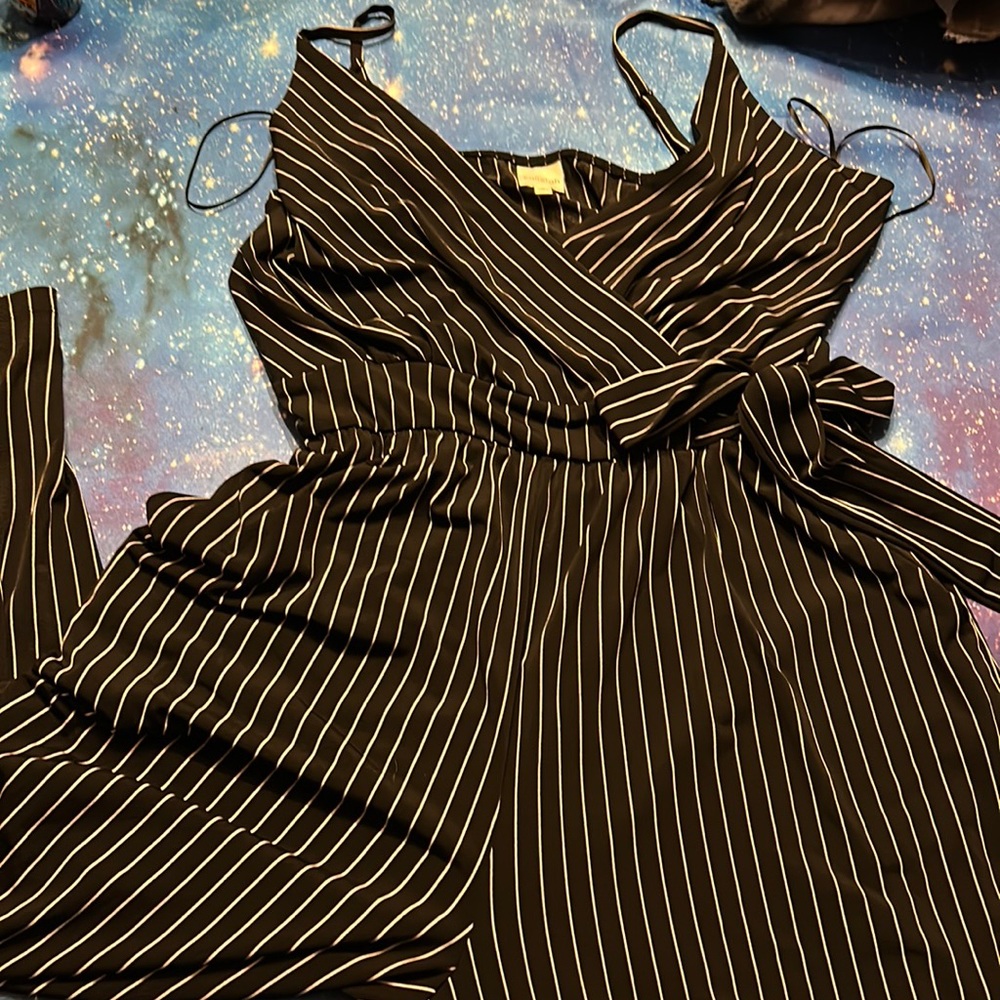 Kaileigh Pinstripe Jumpsuit